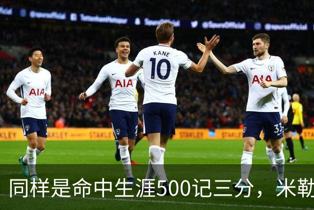 同样是命中生涯500记三分，米勒仅用170场，第一152场，库里和东契奇呢？