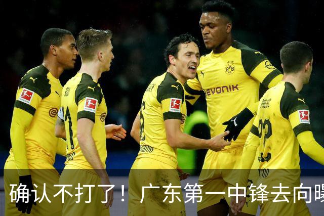 确认不打了！广东第一中锋去向曝光，力保亚帅躺进总决赛！